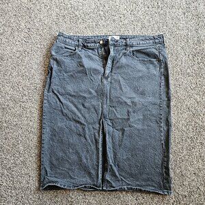 Universal Thread Denim Midi Skirt